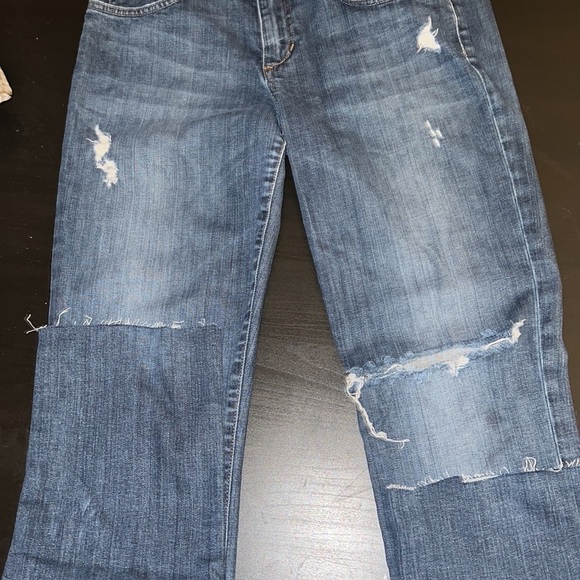 Joe’s Jeans Beth Distressed ripped jeans Sz 27 - Picture 4 of 13